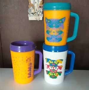 3 IAMS Aladdin 24oz Travel Mugs